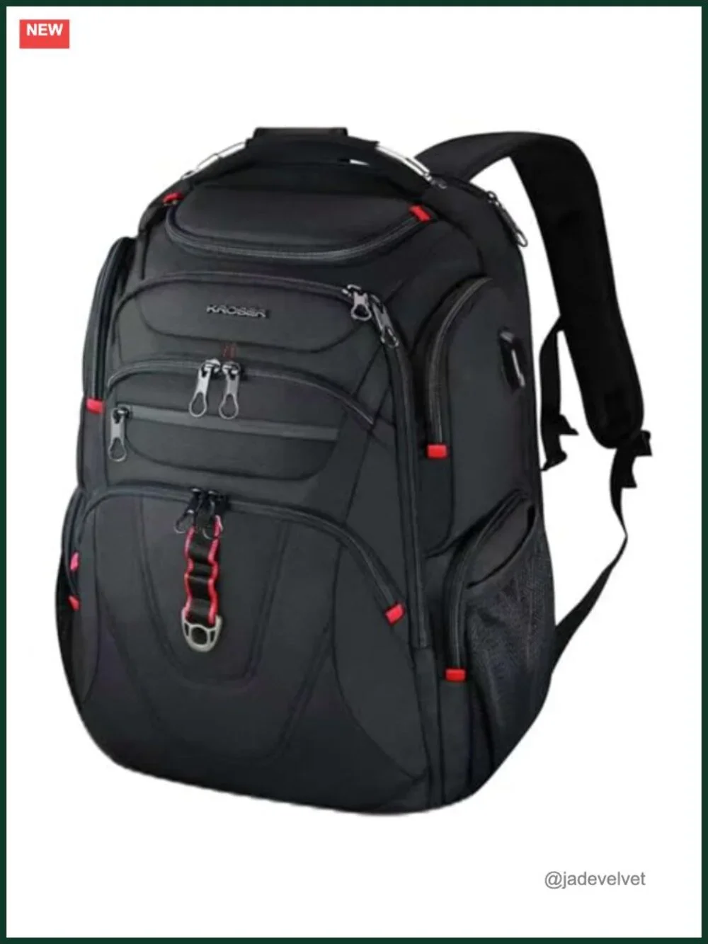 TSA Friendly Travel Laptop Backpack 17.3 inch Water-Repellent College Daypack